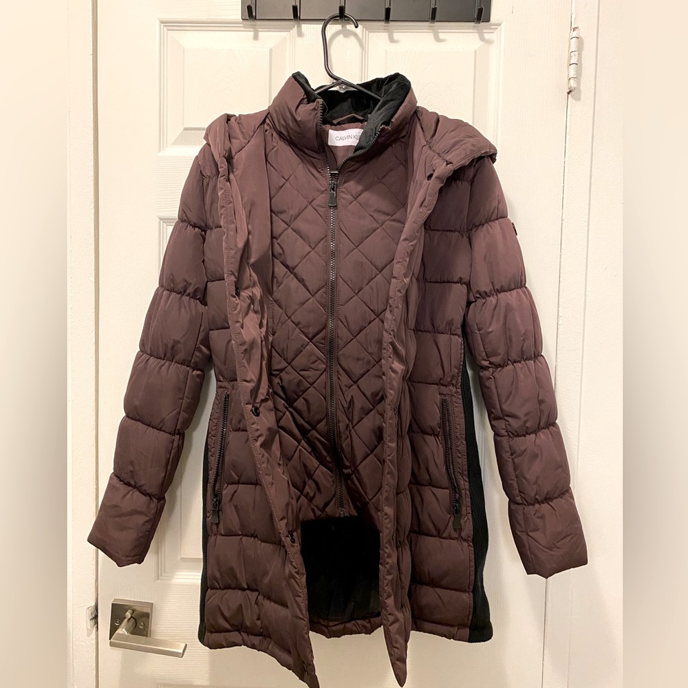 Calvin Klein puffer jacket with built in vest